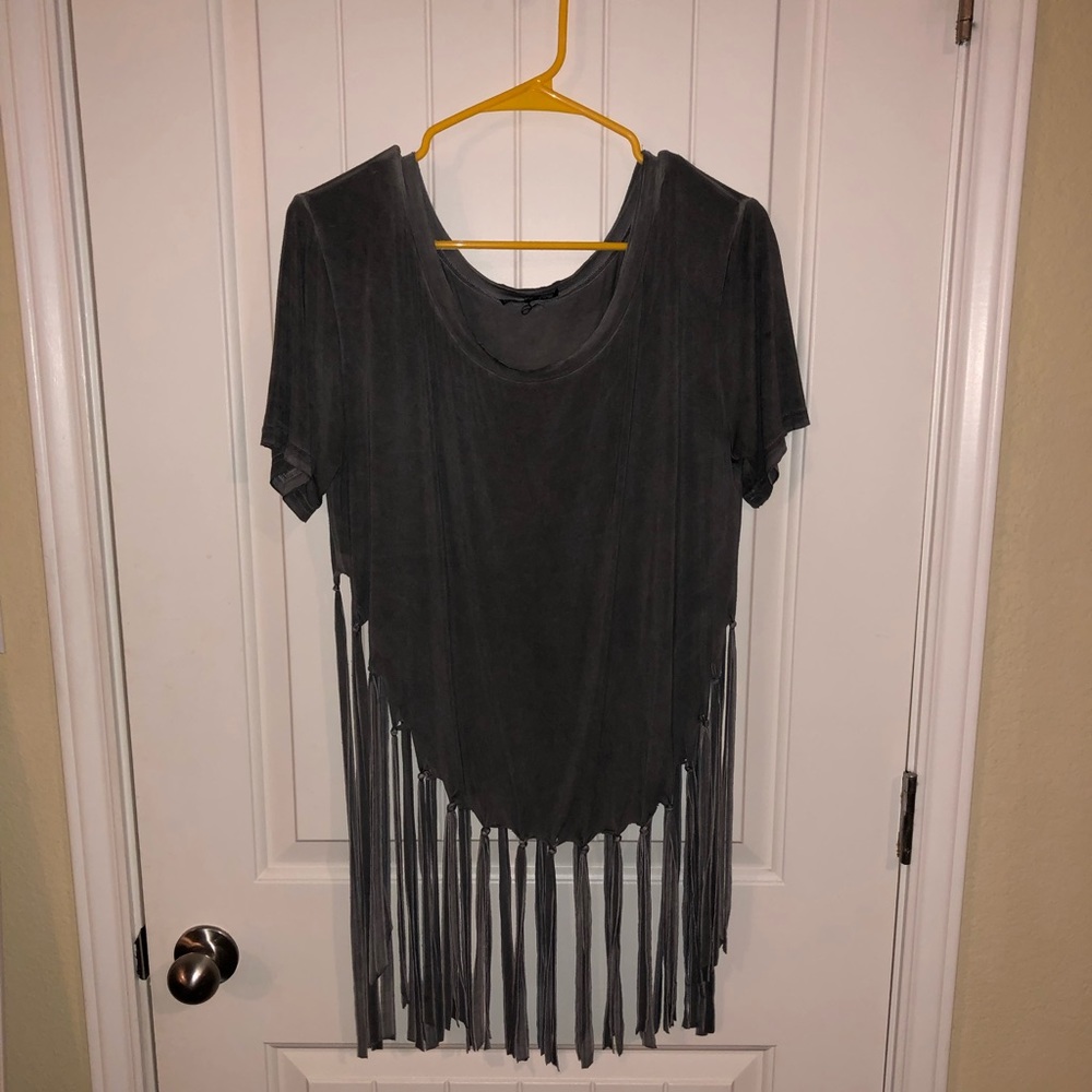 Fringe shirt